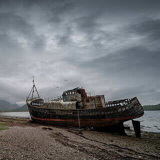 Corpach - Old Boat of Caol
